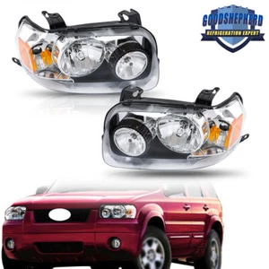 Conjunto de faros halógenos lado izquierdo y derecho para Ford Escape 2005 2006 2007 - Imagen 1 de 10