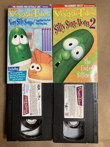 VeggieTales - Very Silly Songs 1 And 2 (VHS, 1999) - Picture 1 of 1