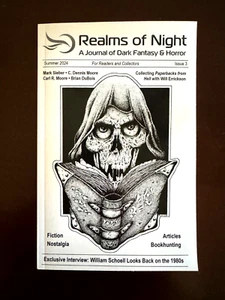 REALMS OF NIGHT, Issue 3 - Summer 2024 (Small Press) Paperback Collectors Zine - Picture 1 of 8