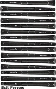 Fifteen (15) Karma Super Light Standard Black Golf Grips-Mens/Men's Grip-30g - Picture 1 of 2