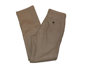 NWT Ted Baker London Men's Wool Flood Length Trouser Pants Taupe 30 R - Picture 1 of 7