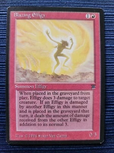 Magic The Gathering Blazing Effigy LP Legends Regular Común ENVÍO GRATUITO  - Imagen 1 de 2