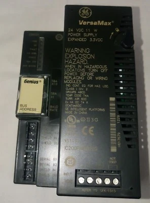 GE Fanuc IC200PWR002G VERSAMAX POWER SUPPLY 24VDC 11W USED - Image 1 of 4