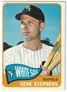 Gene Stephens 1965 Topps Baseball Card Chicago White Sox #498 - Picture 1 of 2
