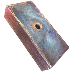 Gussbleiziegel 2"" x 4"" x 8"" mit 1/2"" Mittelloch - Bild 1 von 1