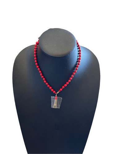 SAINT LAURENT (YSL) YSL Choker rosso