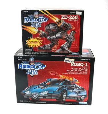 Robocop Robo-1 y ED-260 1988 de colección lote sellado de fábrica sin usar, en caja sellada Foto 1 de 4