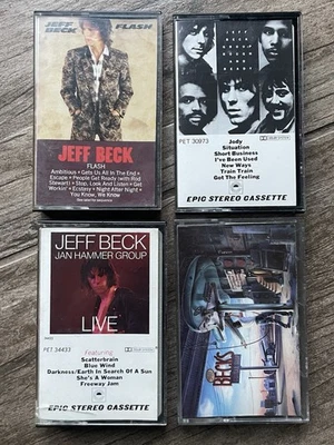 Jeff Beck - 4 Cassette Tapes - Epic Records - PROMO / CBS / Analog / Blues Rock Foto 1 de 4