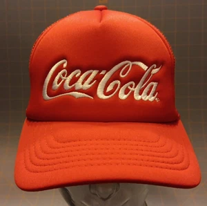 De Colección Ajustable Snapback Quake City Gorras Rojo Coca Cola Coleccionista Sombrero Gorra - Imagen 1 de 7
