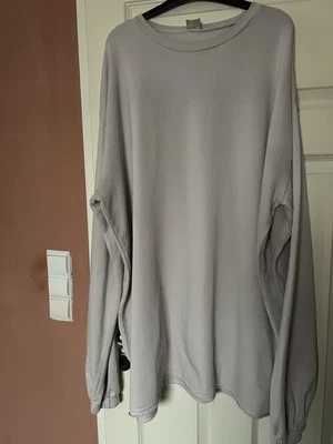 ASOS Sweatshirtkleid, Longsweatshirt, Gr. 46, Beige - Bild 1 von 4