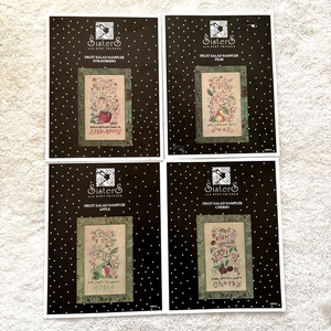 Sisters & Best Friends CAMPIONATORE INSALATA FRUTTA 4 modelli punto croce contati 2004 - Foto 1 di 9