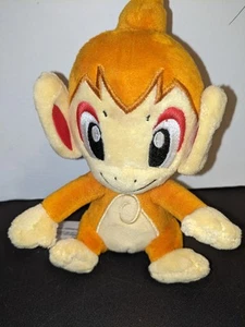 Pokémon Center Chimchar Sitting Cuties 5” Plush Japan Anime Stuffed Animal - Picture 1 of 3