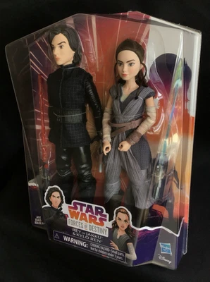 Star Wars Forces of Destiny Rey of Jakku & Kylo Ren Hasbro MIP - Image 1 of 4