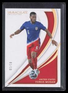 2024-25 Panini Immaculate Collection #130 Yunus Musah Gold /10 - Bild 1 von 2