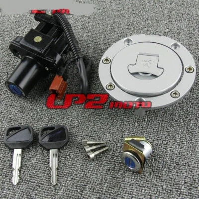Ignition Switch Gas Cap Seat Key Lock Set for Honda CBR600RR 07-17 CB1000R 09-14 Foto 1 de 4