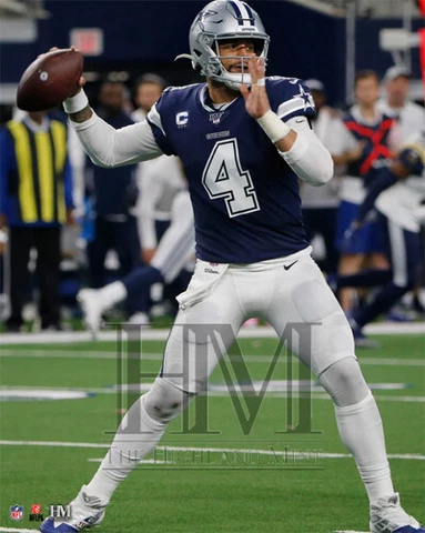 Dak Prescott QB ACTION Dallas Cowboys Official NFL Football 16x20 POSTER Print Cover