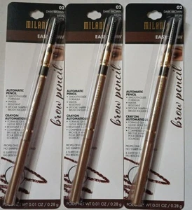 Milani Easybrow Automatic Pencil #02 Dark Brown 0.01Oz (PACK OF 6) - Picture 1 of 4