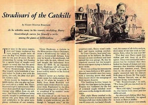LIUTAIO 1956 HARRY STOUTENBURGH FEATURE STRADIVARI DELLE CATSKILLS - Foto 1 di 1