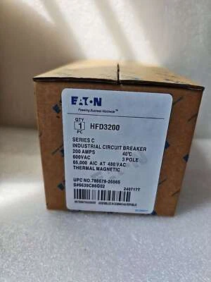 1PC Eaton HMCP250W5W Circuit Breaker HMCP250W5W New Expedited Shipping - Image 1 of 2