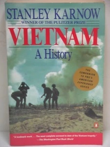 Stanley Karnow "Vietnam: A History" Paperback Book PBS Companion Preowned - Picture 1 of 3