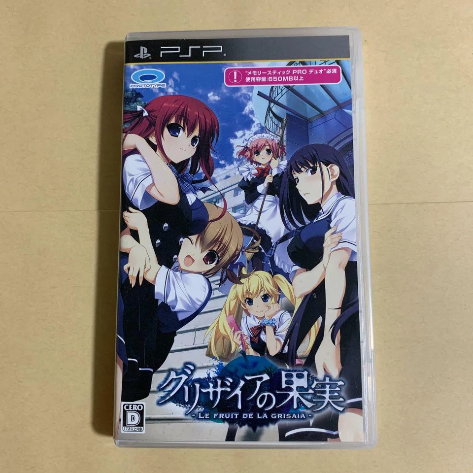 Proto Type Grisaia no Kajitsu Le Fruit De La Grisaia Sony PSP Used from Japan  - Image 1 of 4