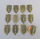 12 pièces pièces centres de chapelet médaille miraculeuse / pièces de centre de chapelets à faire soi-même BRONZE