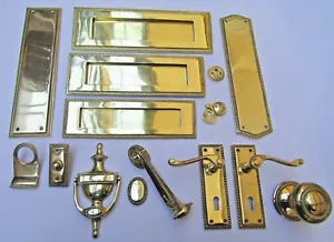 GEORGIAN/ROPE EDGE -Door furniture main front entrance traditional Accessories - Picture 1 of 17