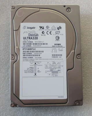 Seagate Cheetah 10K.6 146.8 GB,Internal,10000 RPM,3.5" (ST3146807LC) Hard Drive - Image 1 of 2