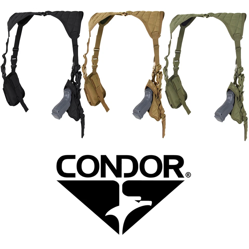 Condor Vertical Acolchado Hombro Cargador Bolsa Utilidad Universal Pistola Funda Foto 1 de 1