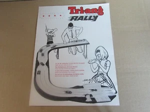 324O 1962'S Tri-Ang Rally France Recto Verso Publicité du jeu de L'Autoroute - Picture 1 of 2