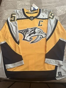 Rare Roman Josi Retro Reverse 2.0 Adidas Size52 Fanatics Authenticity - Picture 1 of 4