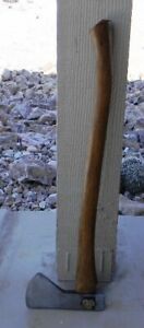 VINTAGE GENUINE NORLUND HUDSON BAY AXE 26" ORIGINAL HICKORY HANDLE USA