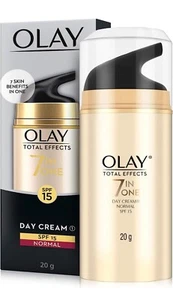 Olay Total Effects 7 in 1 Anti-Aging Day/Normal Cream - 20 Gram - FREE SHIPPING - Picture 1 of 1