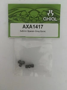 AXIAL RACING RC AXA1417 5x6 mm Spacer Grey (6pcs) NEW - Picture 1 of 1