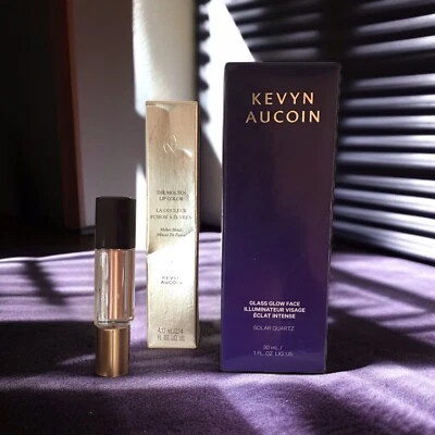 Kevyn Aucoin The Loose Shimmer Shadow, Glass Glow Face and Molton Lip Color -Lot - Image 1 of 4