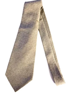 Paul Cicchini Mens Tie Custom Silk Necktie Tan Made in USA - Picture 1 of 9