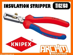 KNIPEX 1102160 - PELADORA DE AISLAMIENTO - 160MM HERRAMIENTA DE AJUSTE DE CABLES ACERO - Imagen 1 de 5