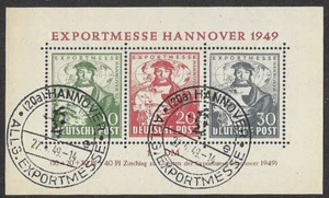 Faximile Bizone Block 1 gestempelt Hannover Messe - Bild 1 von 1