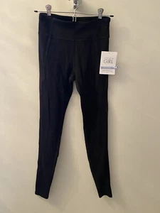 NEW NWT ATHLETA GIRL Grace High Rise Stirrup Tight Leggings Pants L 12 - $54 - Picture 1 of 6