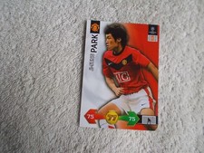 Panini Super Strikes 09-10 Football "JI-SUNG PARK" Man Utd Trading Card