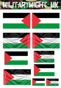 FIGURAS ESCALA 1/32 - 1/35 BANDERAS DIORAMA PALESTINO MODELO RC TANQUE ANTENA - Imagen 1 de 1