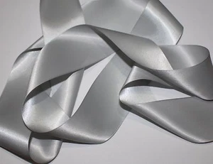 Jasdee Double Face Satin Ribbon By Yard Width 1/2", 3/4", 1", 1-1/2", 2" Inch - Picture 1 of 50