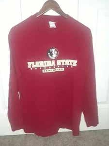 ALSTYLE Florida State FSU Seminoles Mens Medium Long Sleeve Graphic T Shirt - Picture 1 of 7
