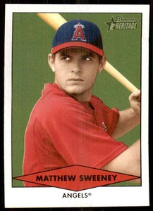 2007 Bowman Heritage Prospects Matthew Sweeney #BHP53