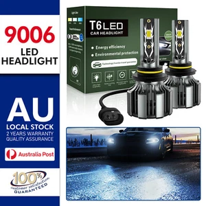 9006 HB4 6000K White LED Fog Light Globes Bulbs Kit For Lexus GS450H 2006-2010 - Picture 1 of 13