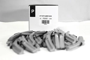 100 Pcs CLIP-ON WHEEL WEIGHT BALANCE P STYLE 2.25 oz - Foto 1 di 5