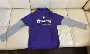 Girls Northwestern University Wildcats Hoodie Sweater, Size XL Youth (20), New - Picture 1 of 9