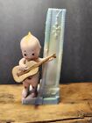 RARE POUPÉE ROSE ONEILL KEWPIE 1915 AVEC VASE GUITARE GOEBEL ALLEMAGNE