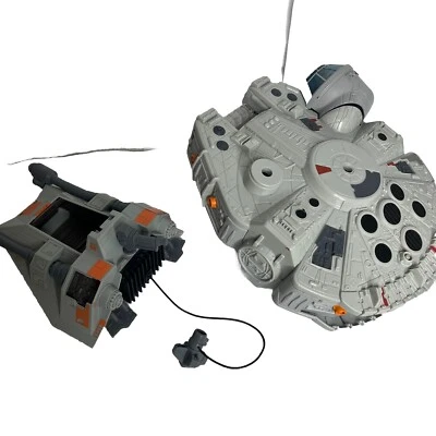 Lote Hasbro Star Wars Galactic Heroes Millennium Falcon Space Ship + Snow Speeder - Imagem 1 de 4