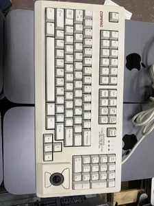 Tastiera meccanica PS2 Compaq MX 11800 con mouse trackball integrato usata - Foto 1 di 2